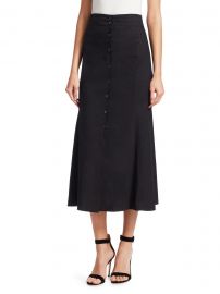 Amelie Linen Midi Skirt at Saks Fifth Avenue